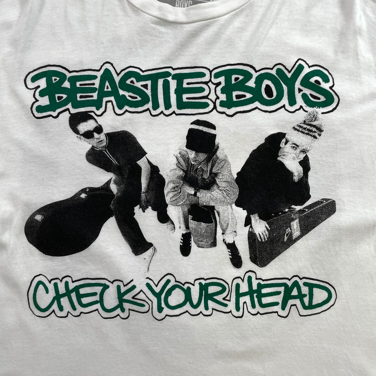 Lサイズcheck your head ヴィンテージTシャツ BEASTIE BOYS ビースティーボーイズ CHECK YOUR HEAD ヒップホップ