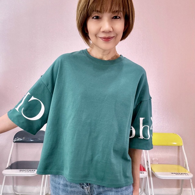 2way袖Tシャツ　6900円