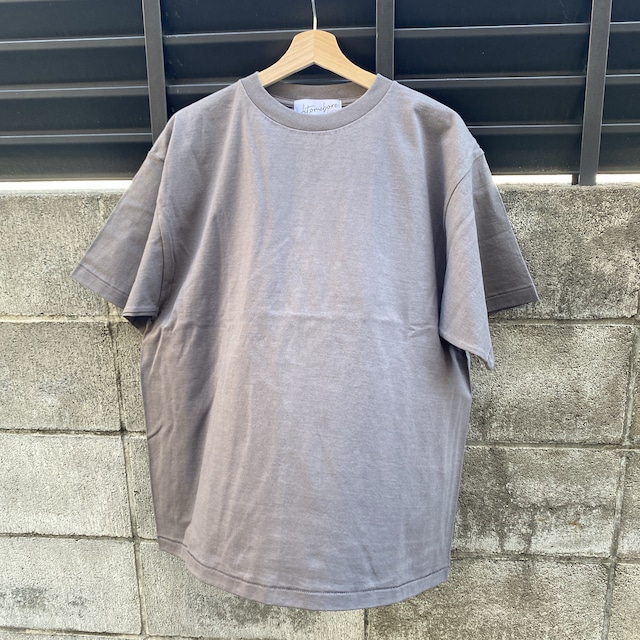 blank S/S Tee CHRCOAL