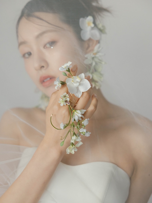 【6/29〜発送】flower ring (Lサイズ)