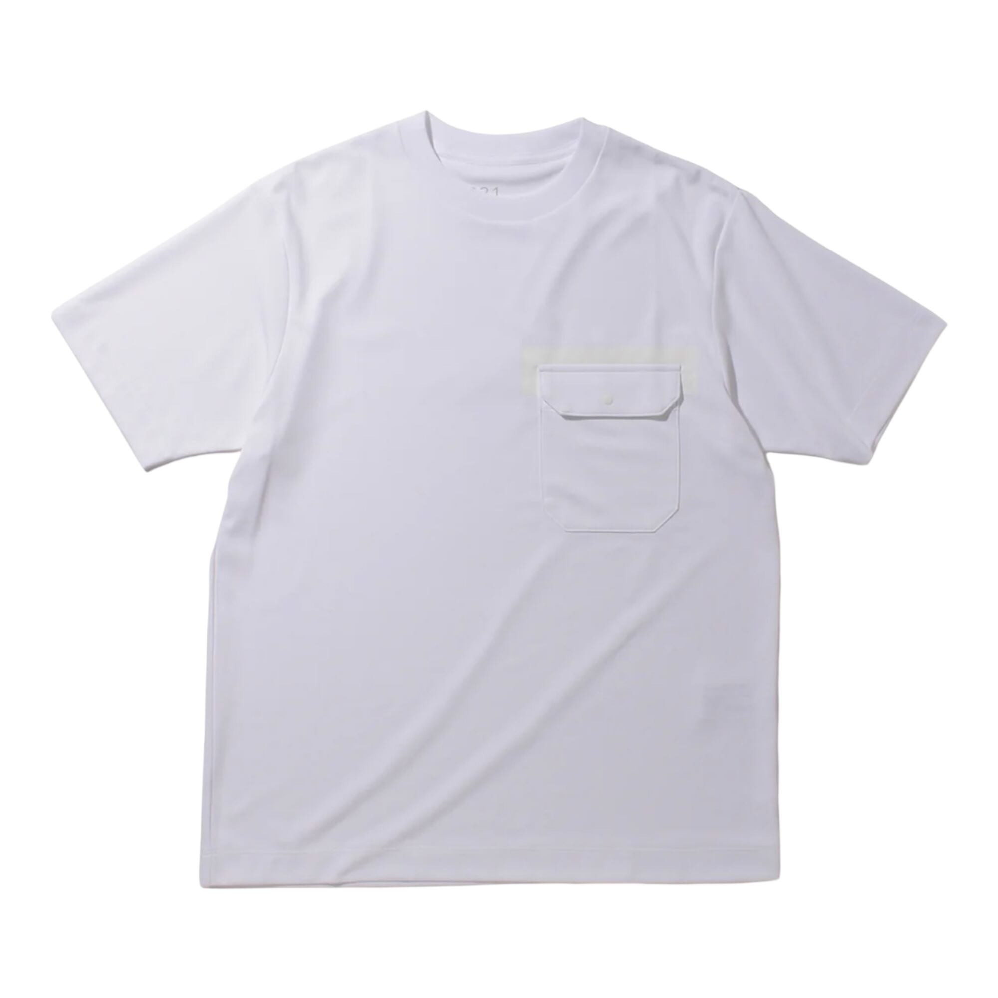 K-3B(ケースリービー) 331_KK 和紙糸ラバープリントクルーネックTシャツ/WHITE