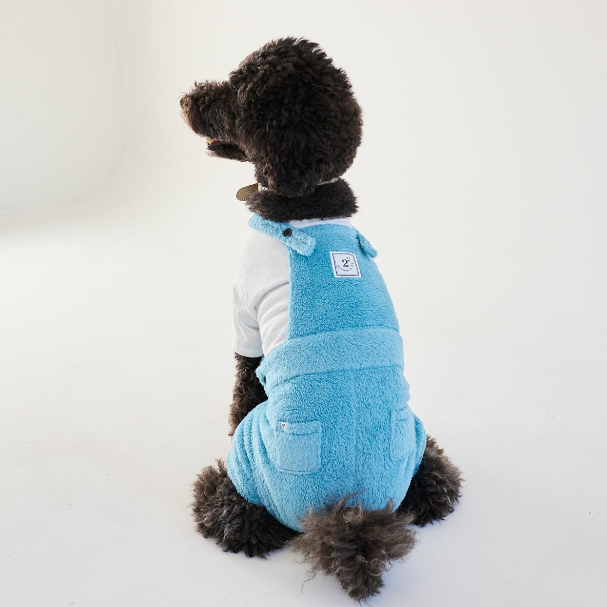 252510 大型犬サイズ］フリースオーバーオールB5Lまであります | 犬服