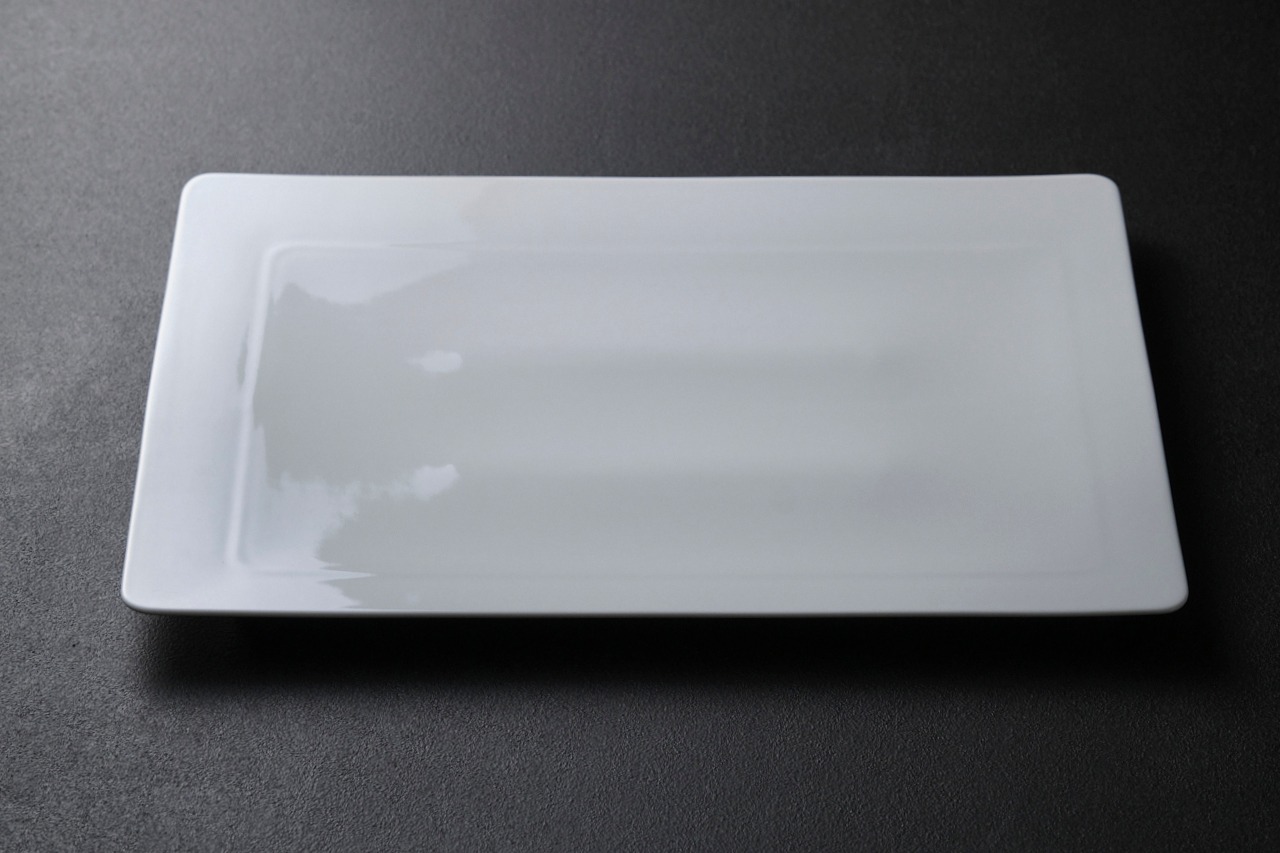 Vista Alegre オームーン レクタンギュラー ソーラープレート 32.0×22.0×H1.9cm