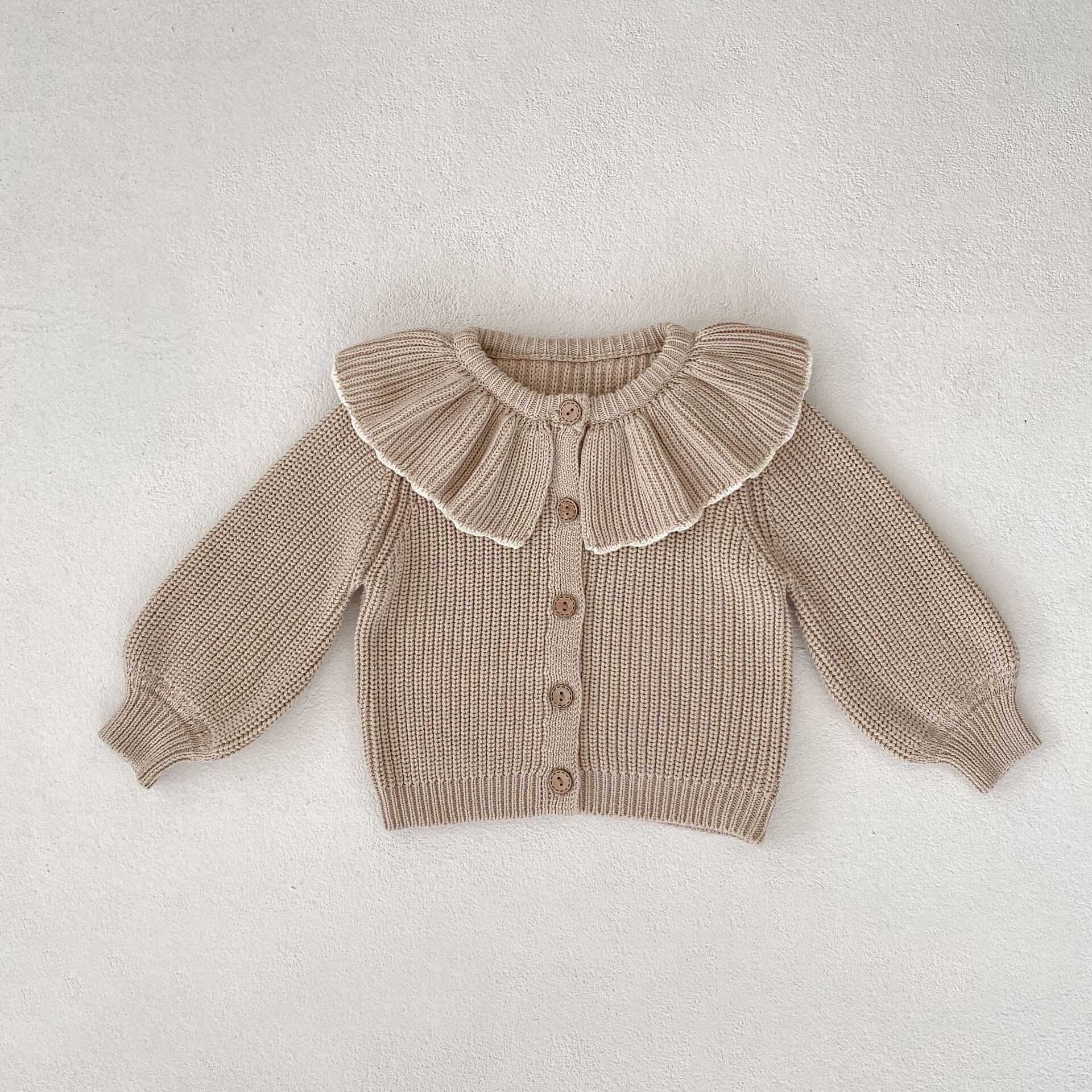 Caramel baby&child - misha&puff ruffle cardigan 12-18m duneの通販  
