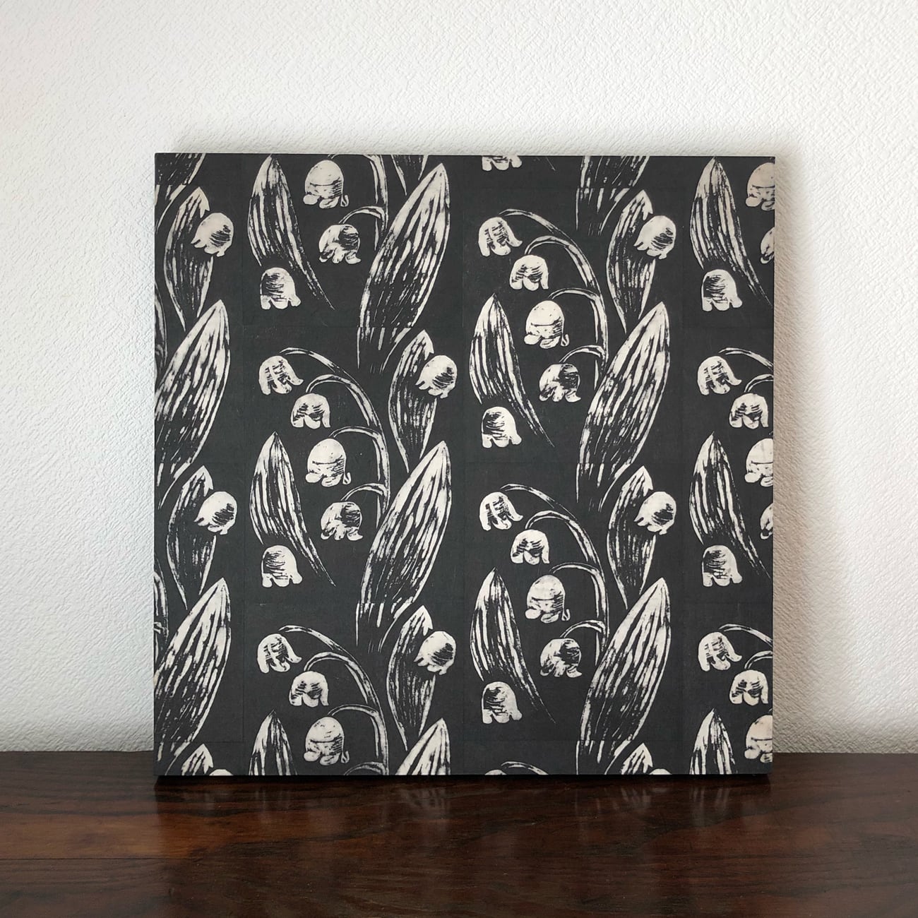 すずらん（S4サイズ） | ba-ba Woodcut print