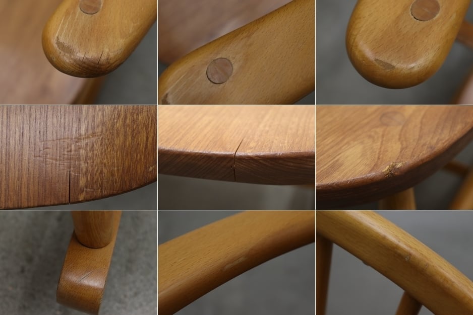 英国 イギリス ERCOL アーコール フープバック ロッキングチェア