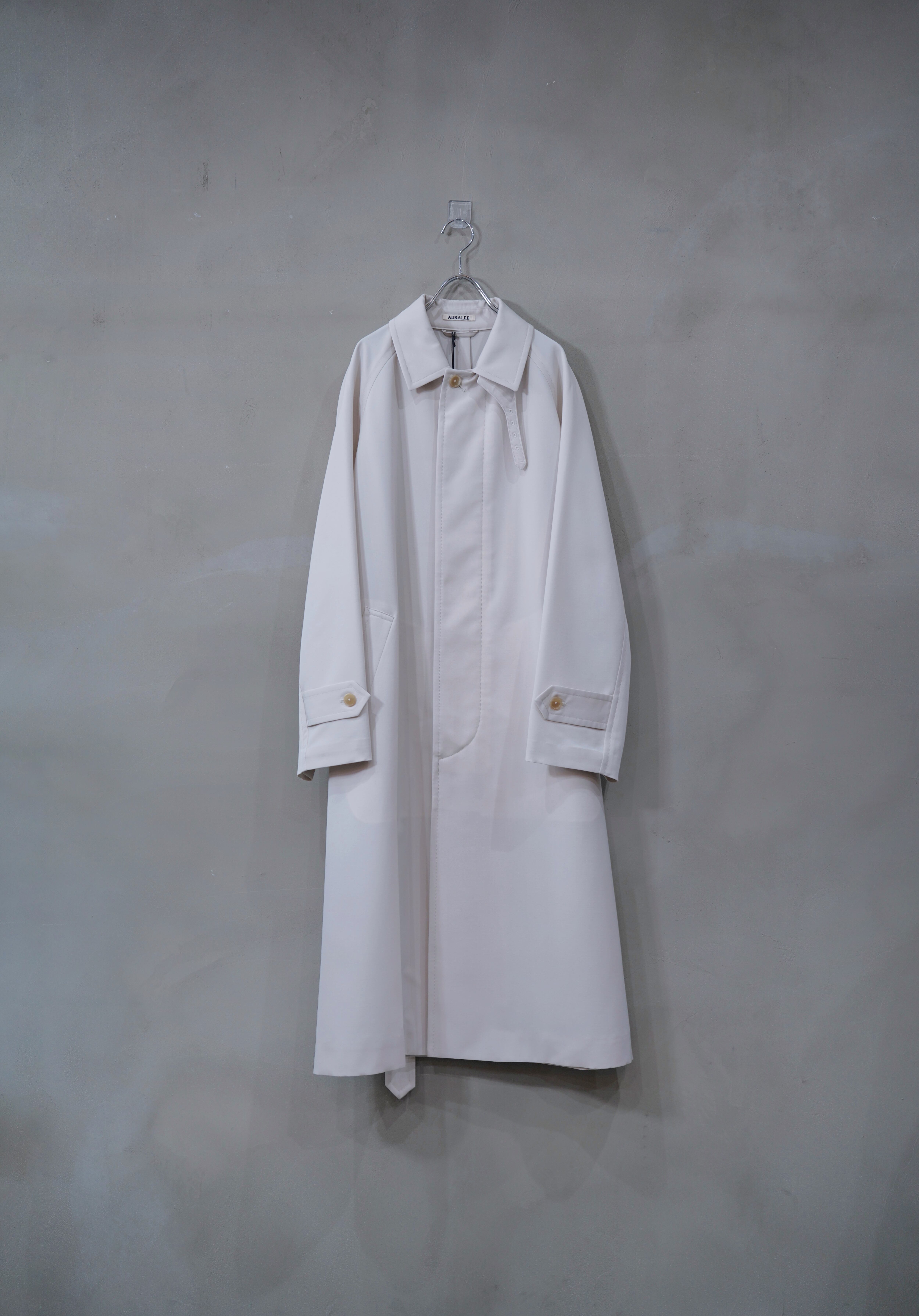 auralee WOOL MAX SOUTIEN COLLAR COAT