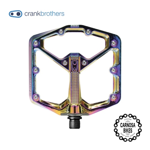 【crankbrothers】STAMP 7 [スタンプセブン] ペダル LARGE Oil Slick Editon 限定カラー