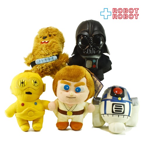 タカラ スター・ウォーズ クレーンペット ぬいぐるみ 5体セット 紙タグ付き