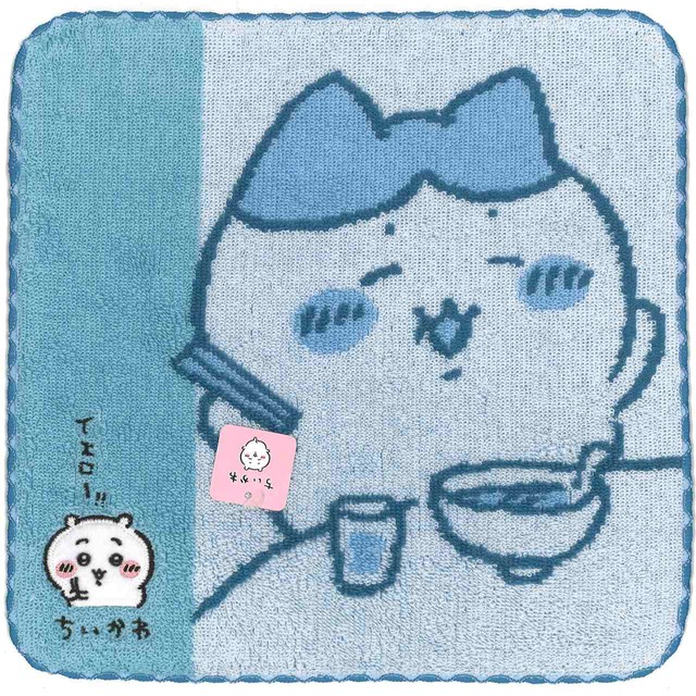 ちいかわタオルハンカチイエロー！！/Bハチワレ(5603969)