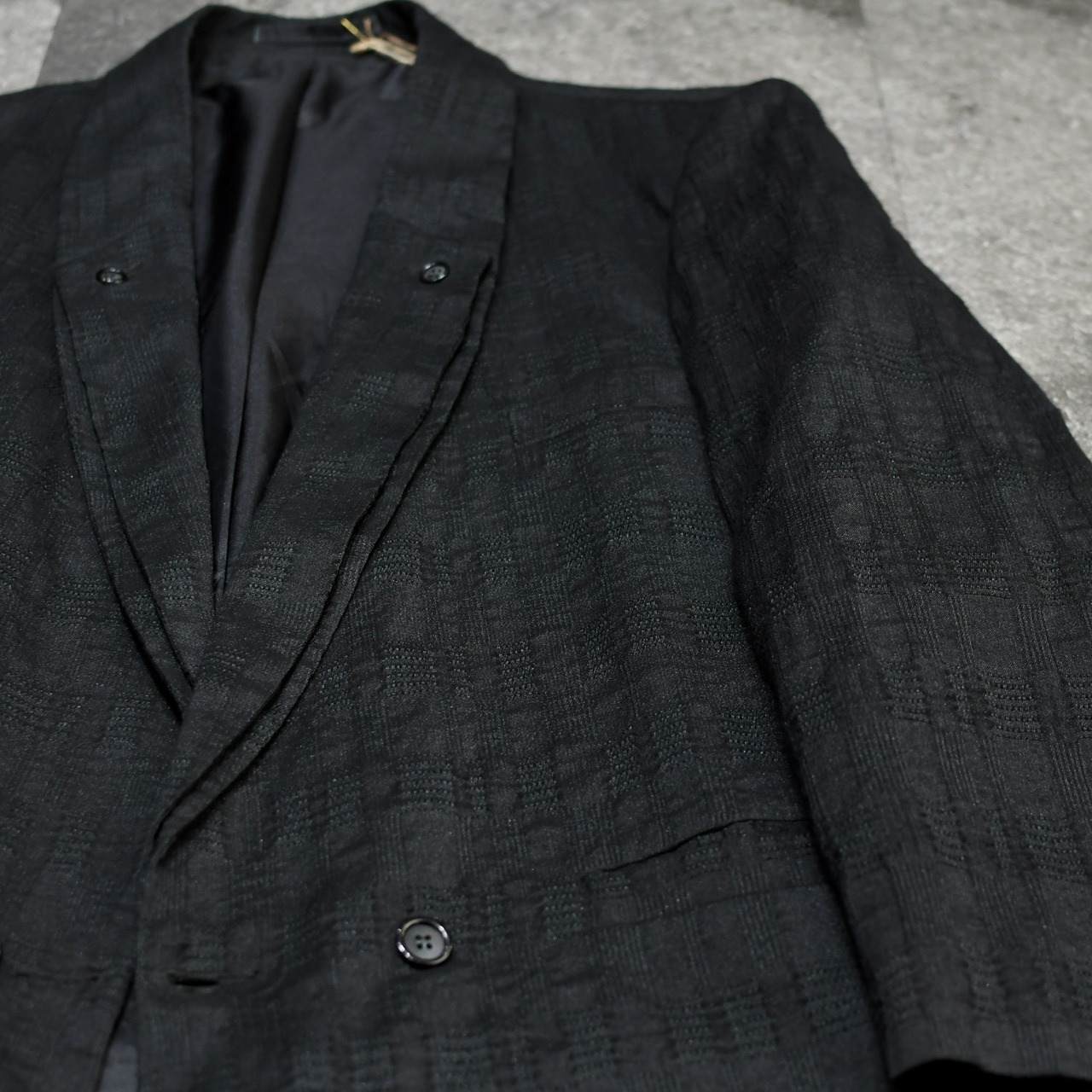 French fabric design tailored jacket