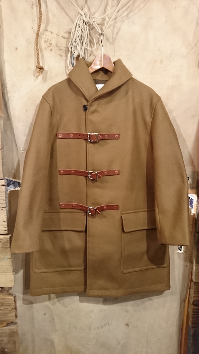 NEXUSⅦ. "STRAIT MACKINAW COAT" Camel Color