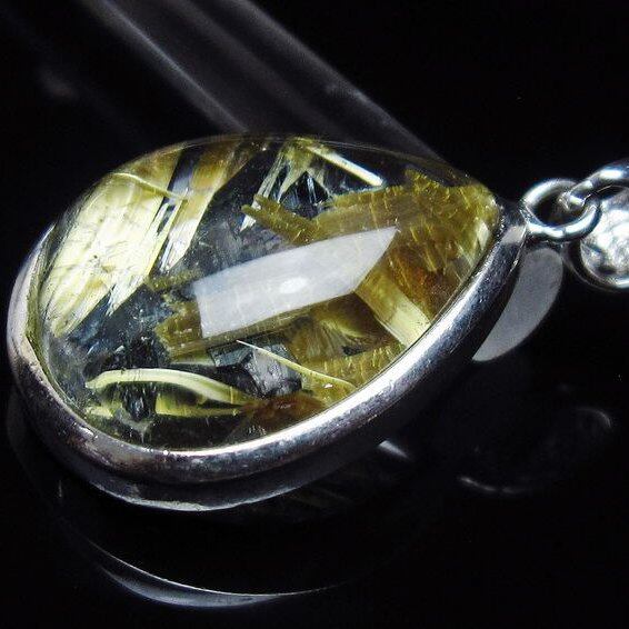 タイチンルチルクォーツ ペンダント 一点物 199-313