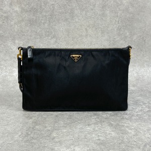 PRADA プラダ ナイロン ハンドバッグ ブラック 6463-202203