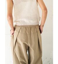 ご予約品】《YENN》WAIST RIB CURVE PT [Y262-31041]【送料無料】 納期