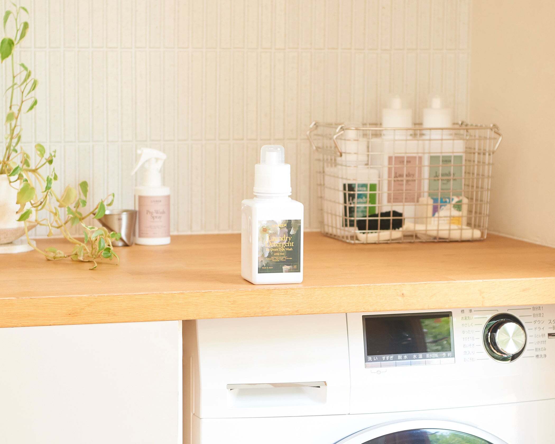 LIVRER ランジェリー ディタージェント フォー ドラム（ドラム式）（400mℓ）／ホワイトローズ・ドラム式洗濯機用