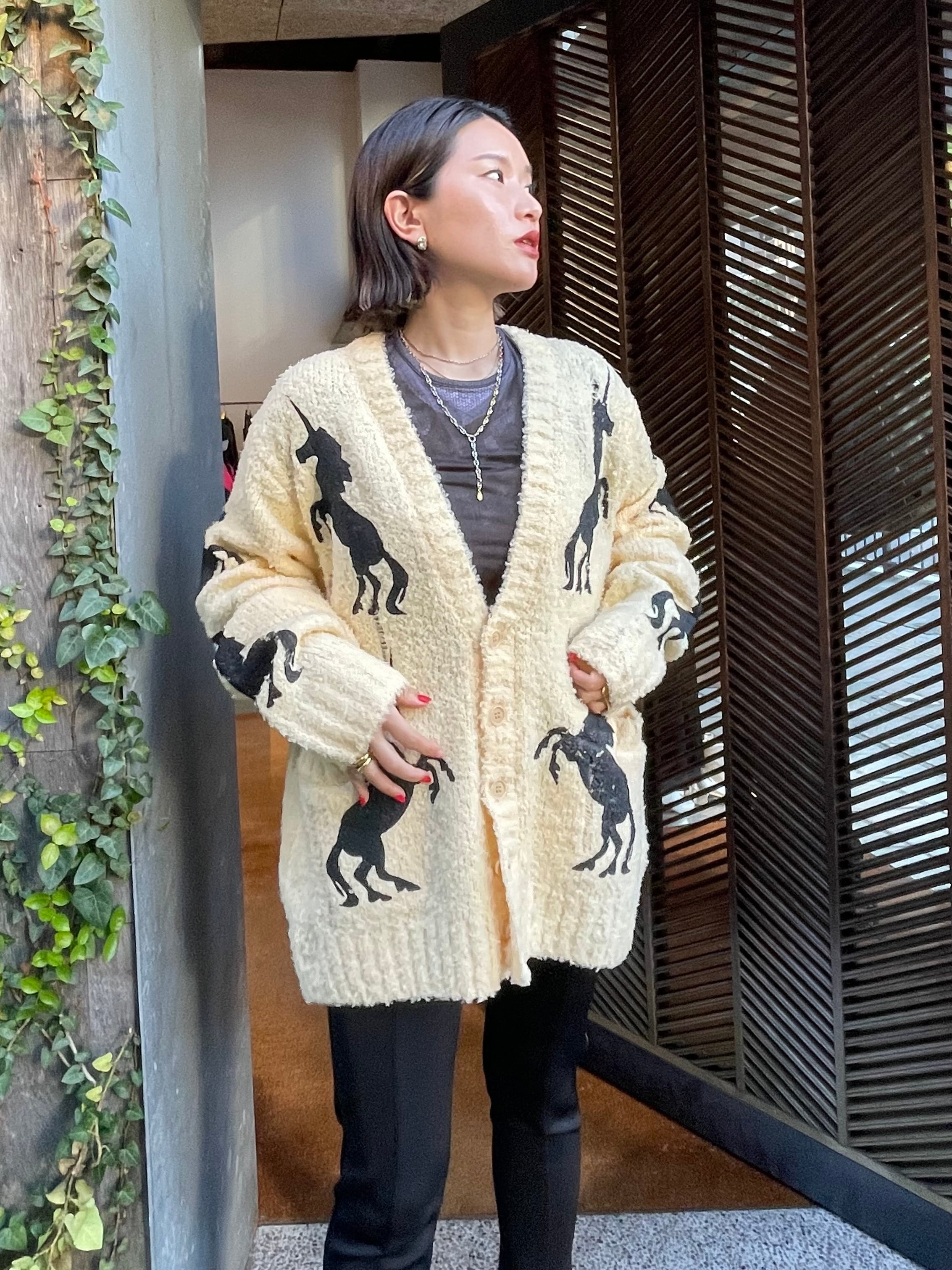 23AW】MASU エムエーエスユー / UNICORN GRUNGE CARDIGAN | TRENTオンラインショップ (福岡市セレクトショップ)