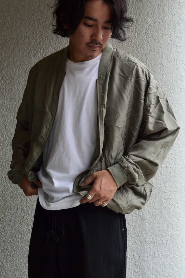 ROBERT STOCK 90's From USA Silk Blnuson Designers by RL CHAPS ロバートストック 90s シルクブルゾン