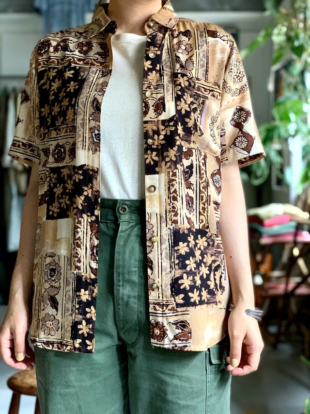 90’s old “s/s Hawaiian shirts”“Alfred dunner“