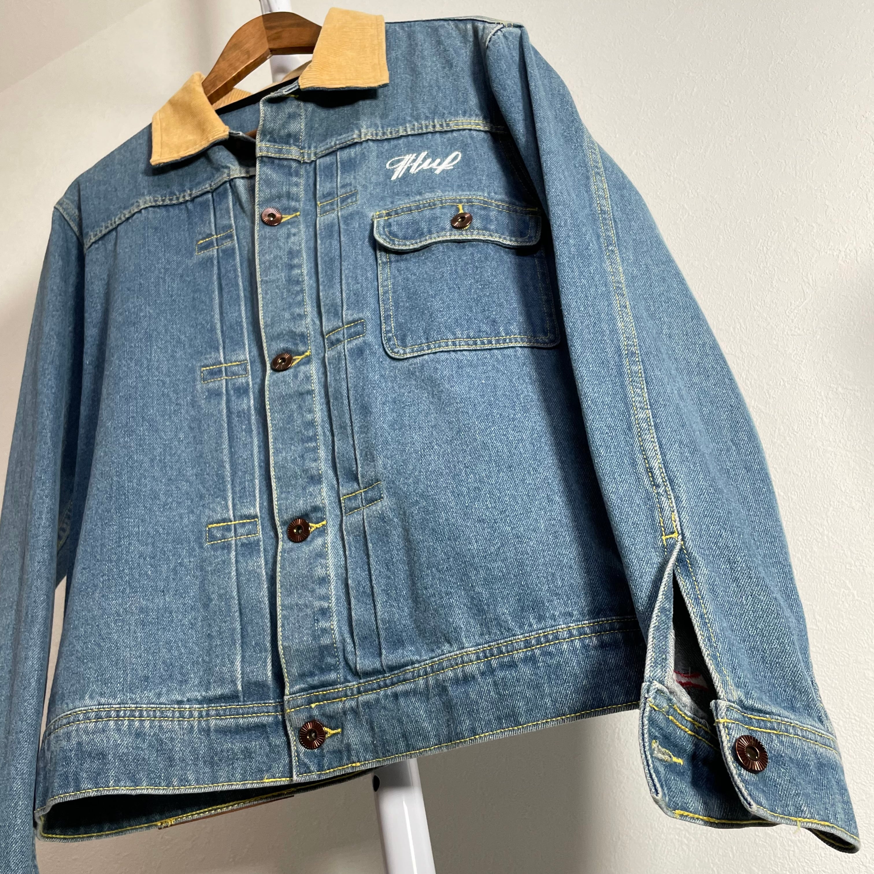 HUF ハフ × バドワイザー コラボ デニムジャケット | 古着屋DAISY HUF ハフ × バドワイザー コラボ デニムジャケット | 古着屋DAISY