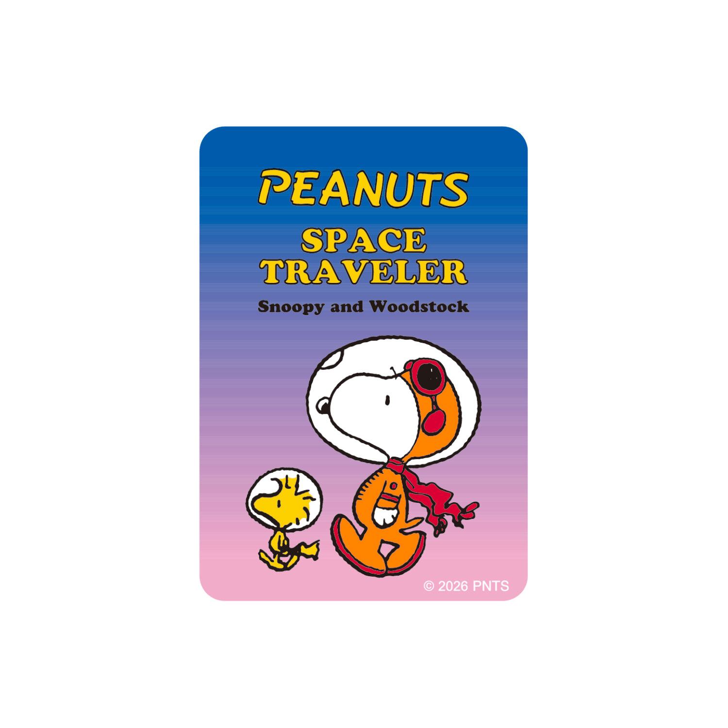 キャラクターステッカー PEANUTS ピーナッツ スヌーピー アストロ