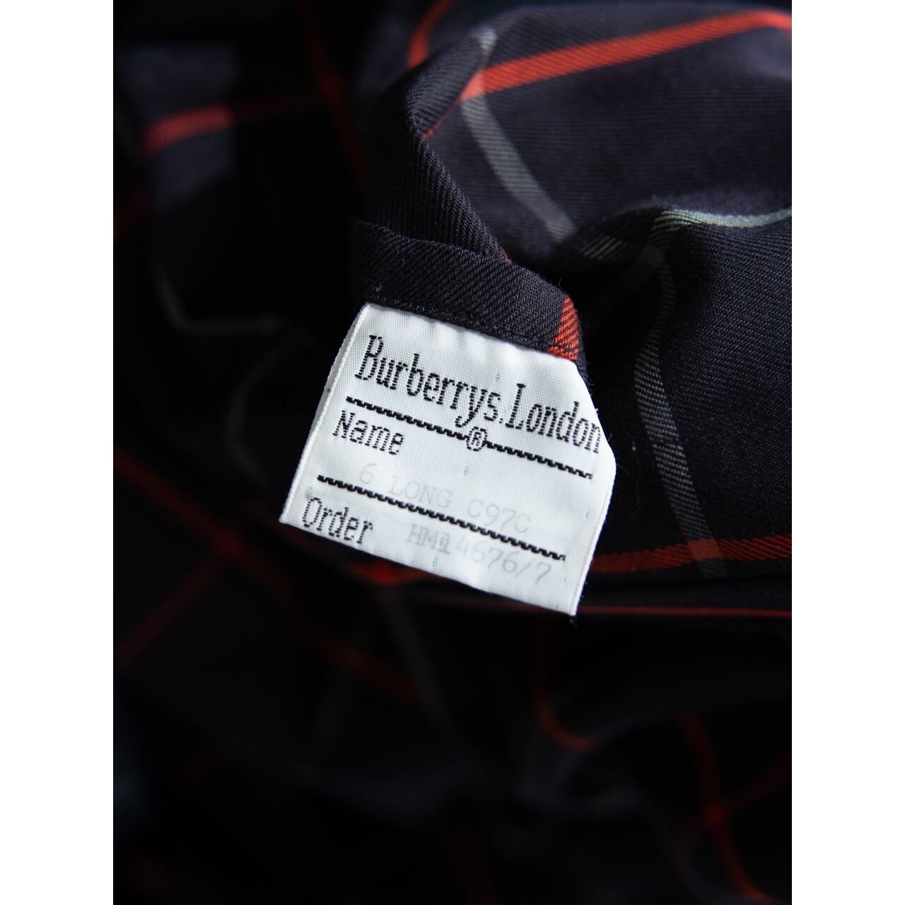 Burberrys】Made in England 90's balmacaan coat soutien collar