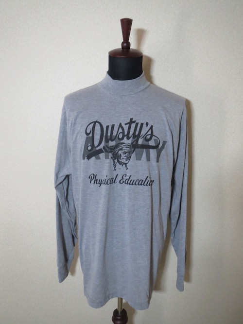 DEAD STOCK COLLEGE OVER PRINT US ARMY LONG SLEEVE T / DUSTY'S 1