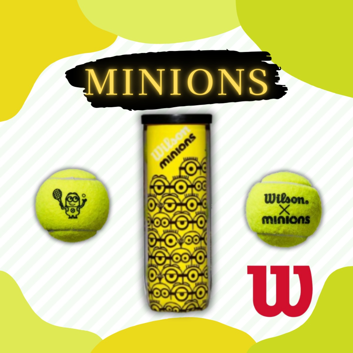 テニスボール】MINIONS TENNIS BALLS | FC sports