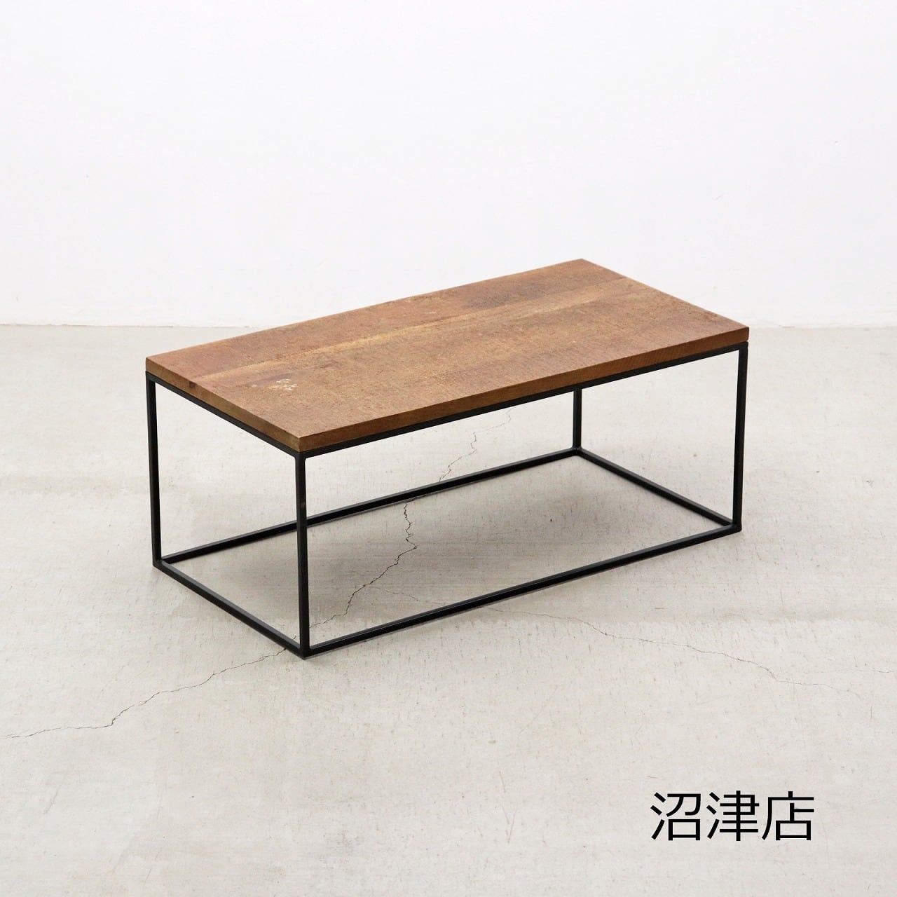 【沼津店】KANADEMONO カナデモノ アイアン マンゴー無垢材 センターテーブル サイドテーブル RCT17123