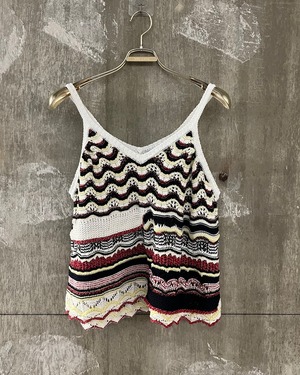 【malamute】crazy knit camisole