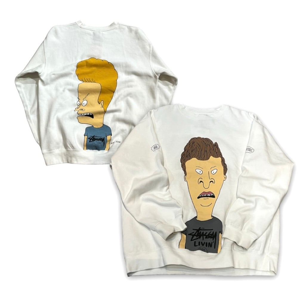 size:L【 STUSSY × BEAVIS&BUUT-HEAD 】ステューシー ビーバス ...