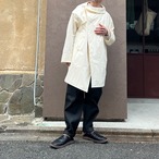 ASEEDONCLOUD/アシードンクラウド Vestment coat #241102 OFF WHITE