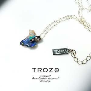 【003 Necklace Fest 2026】 オパール 鉱物原石 シルバー925 ネックレス 天然石 アクセサリー (No.3777)