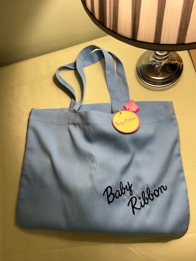 ブルーのオリジナルエコBag　（240904）