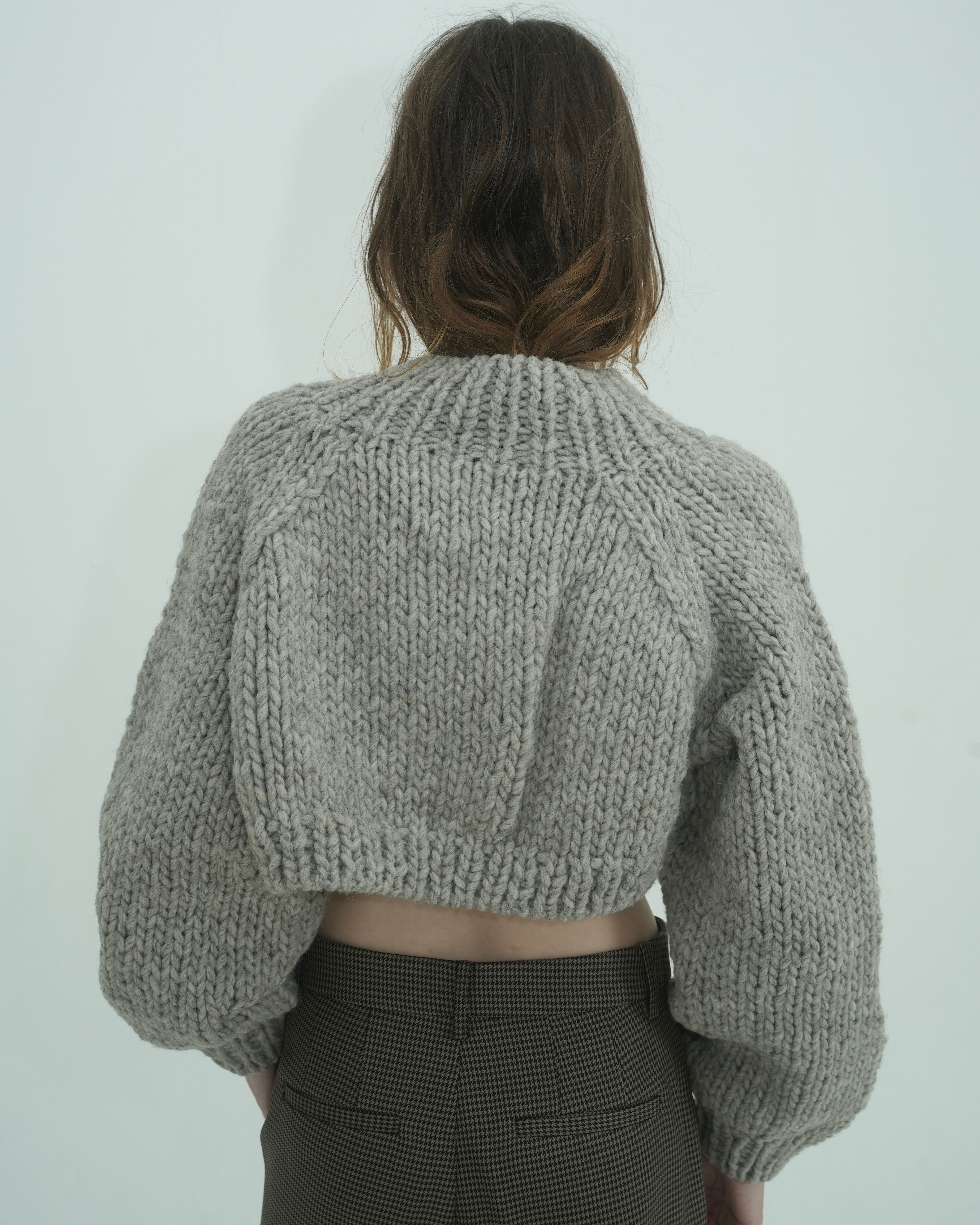 【quui】marble knit cardigan ブラック marble knit cardigan (@quui_official ) ・back slit line