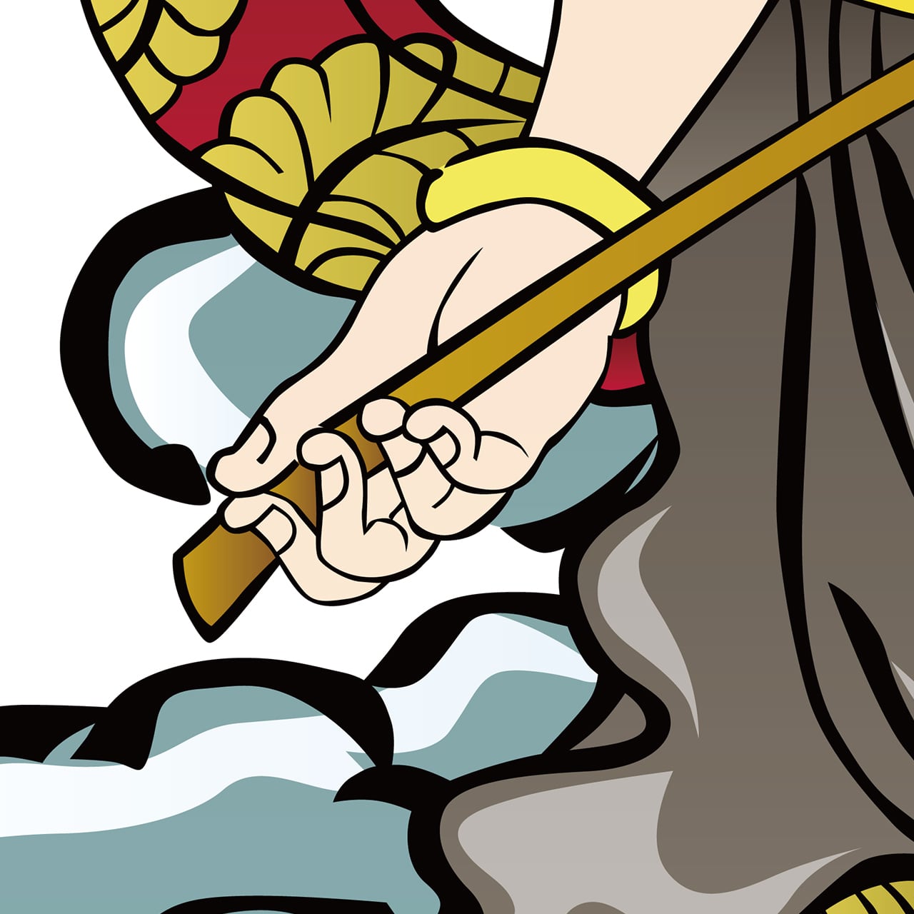 神様 その18 | 浮世絵素材専門店 KIMASA