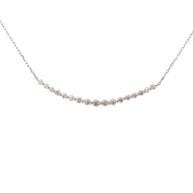 PT900 1.00ct ﾀﾞｲﾔ ﾍﾟﾝﾀﾞﾝﾄﾈｯｸﾚｽ