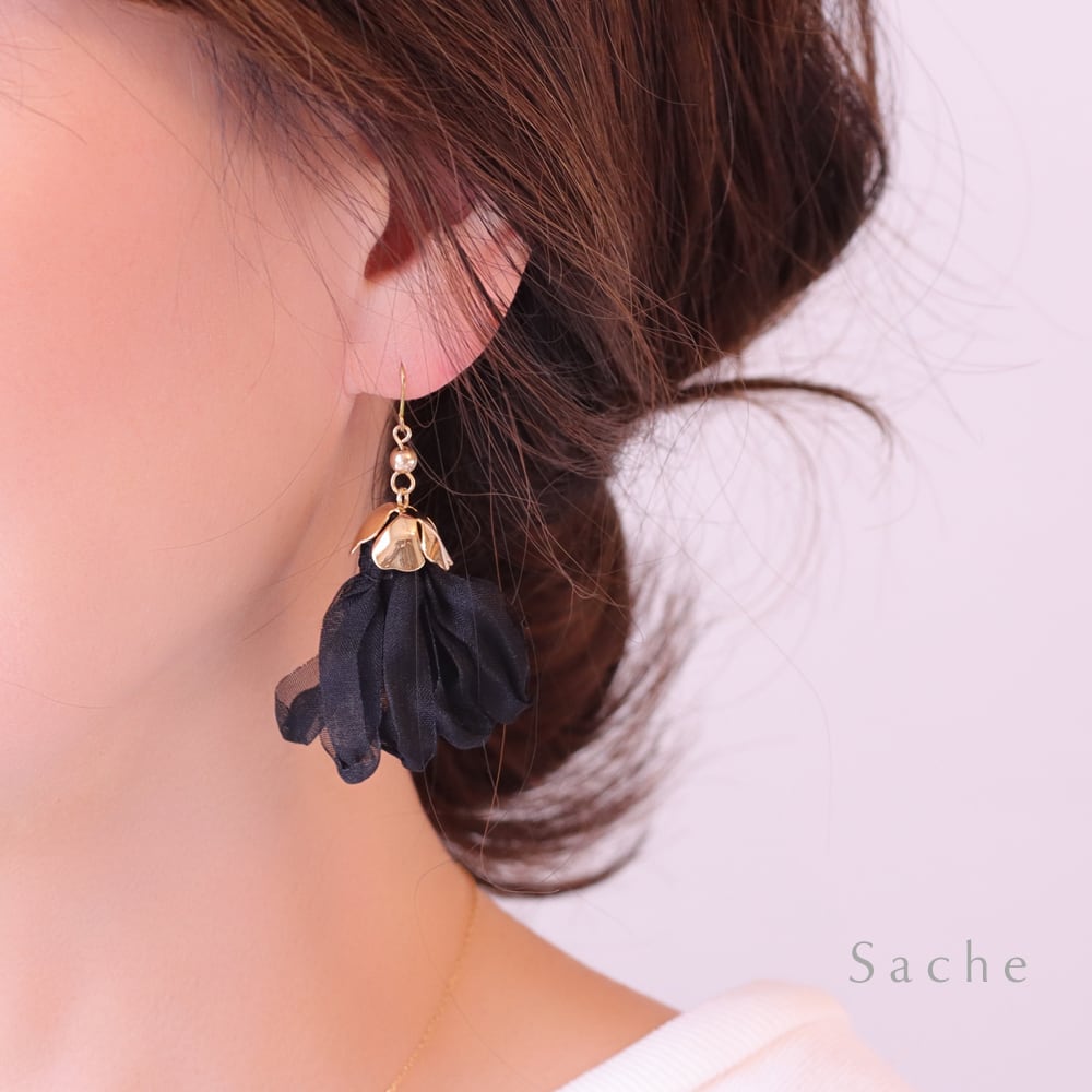 シフォンピアス | 純チタンピアス | 金属アレルギー対応 | 純チタン