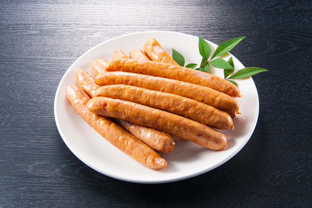 チーズ入りソーセージ　500g(10本入り)