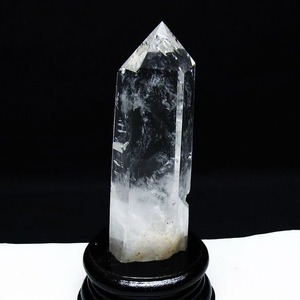 水晶 六角柱 台座付属 一点物 152-3092
