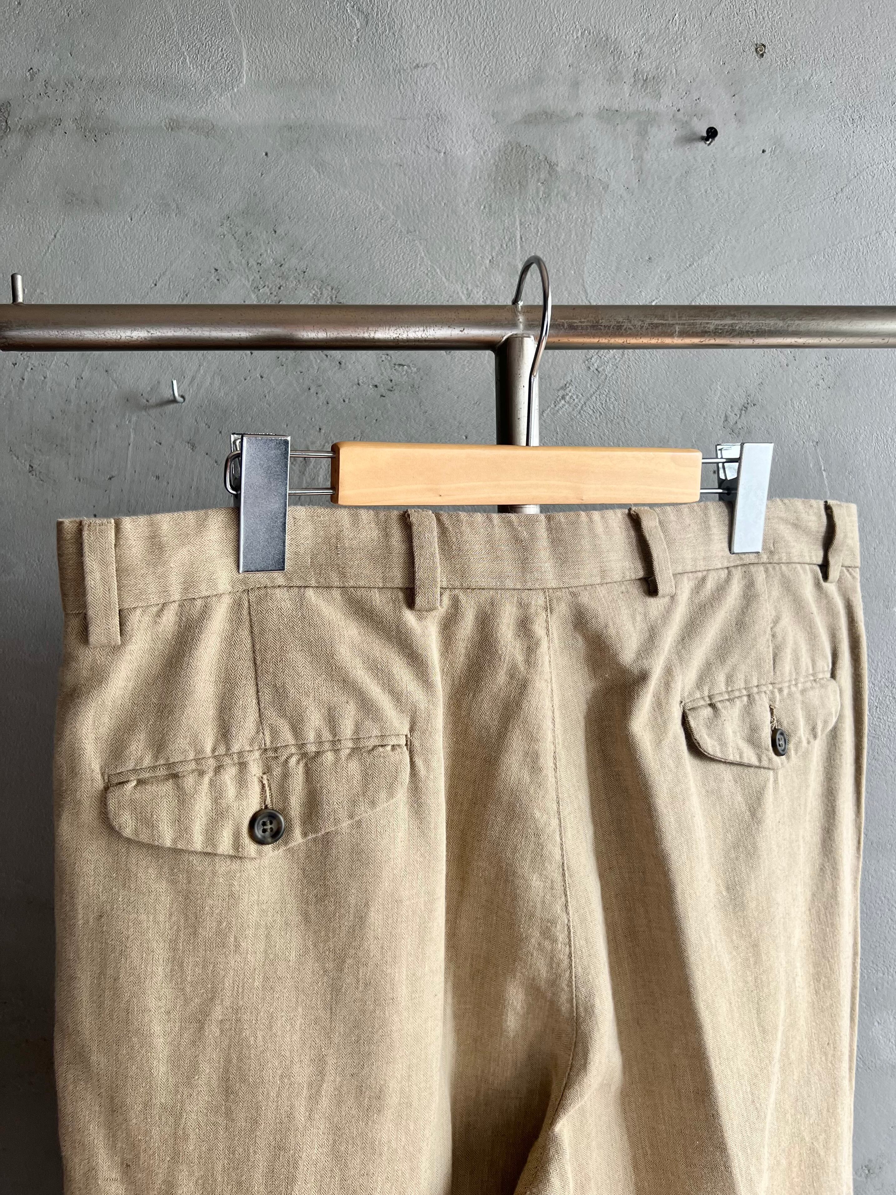 パンツ 00s DOCKERS Linen Cotton Two Tuck Slacks 00's~ 