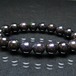 ブラックオパール ブレスレット 11mm 一点物 おまかせ便 111-37553