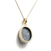 【MARKET】SINGLE STONE NECKLACE 0095