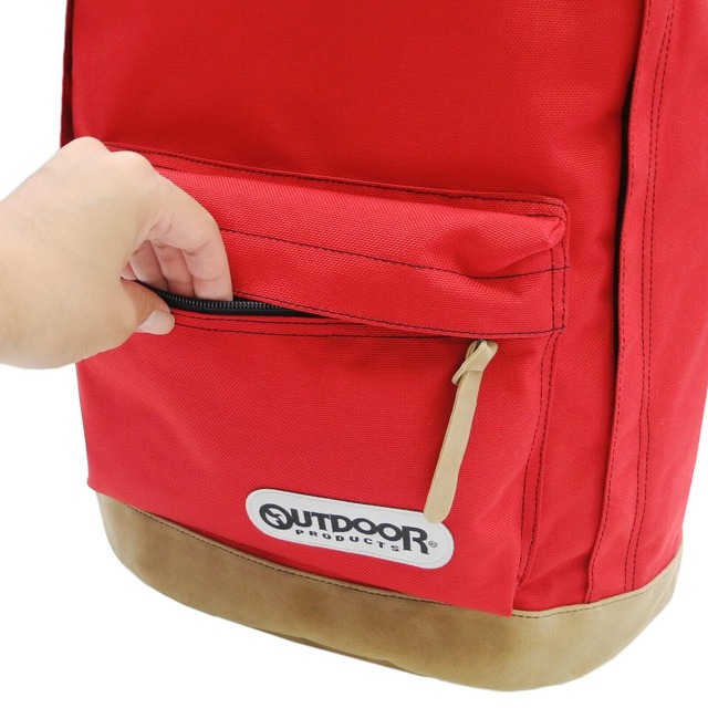 [アウトドアプロダクツ] リュック クラシック ナイロン A4収納 PC収納 大容量 22リットル