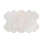 コストコ再販商品 Mon Chateau フェイクファーラグ 60 x 99cm アイボリーソリッド