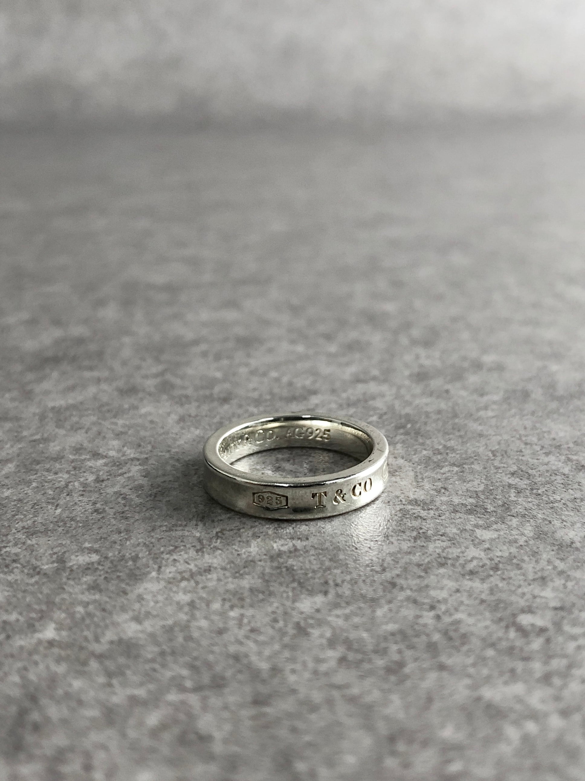 Tiffany & Co. ティファニー 指輪 9号 シルバー ナロー 925 リング