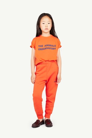【23AW】BASIC the animals observatory ( TAO ) JERSEY TOPS ORION red  Tシャツ　ロゴ