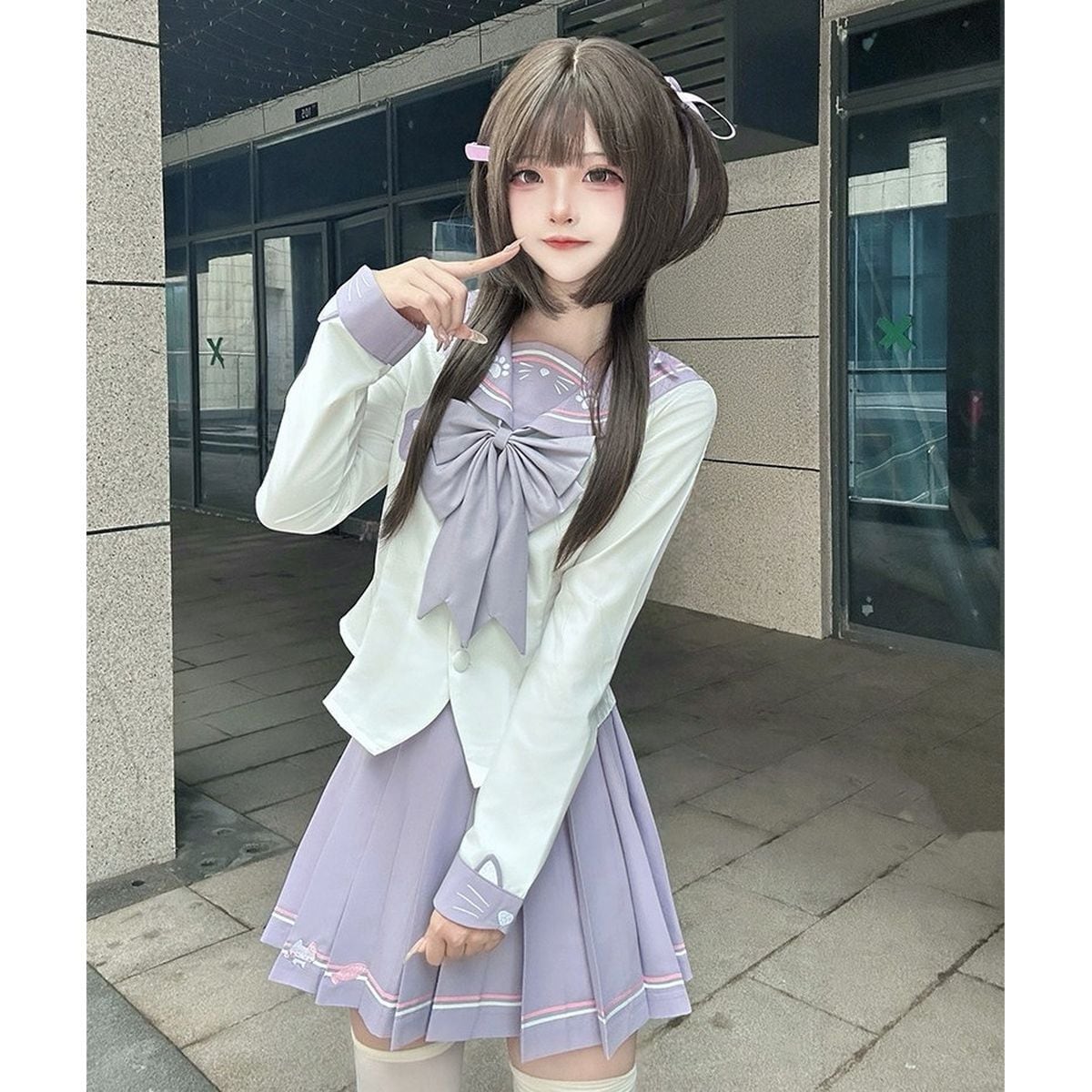 にゃんこツインズセーラー服セット | Maiden's Rêve