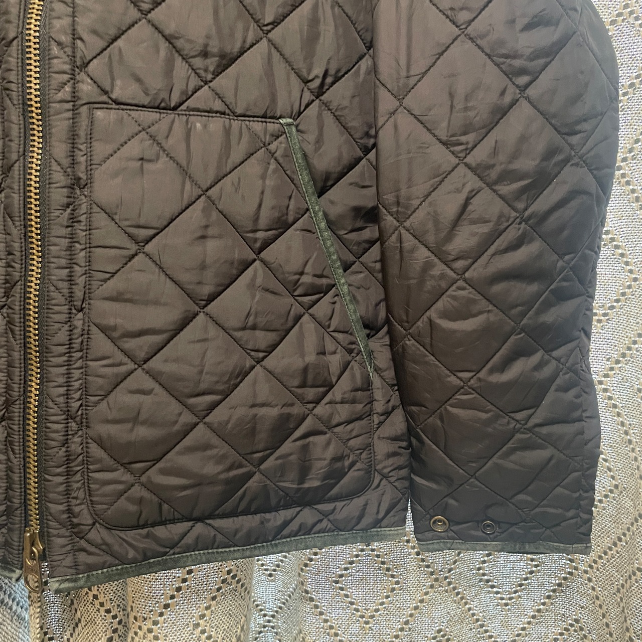 Polo by Ralph Lauren / quilting short coat /fleece lining