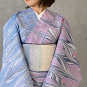 ❤︎「purple zebra」〜肩身替わり　ゆらぎ×ハート〜綿